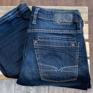 Buffalo David Bitton Brady-x Straight Stretch Jean